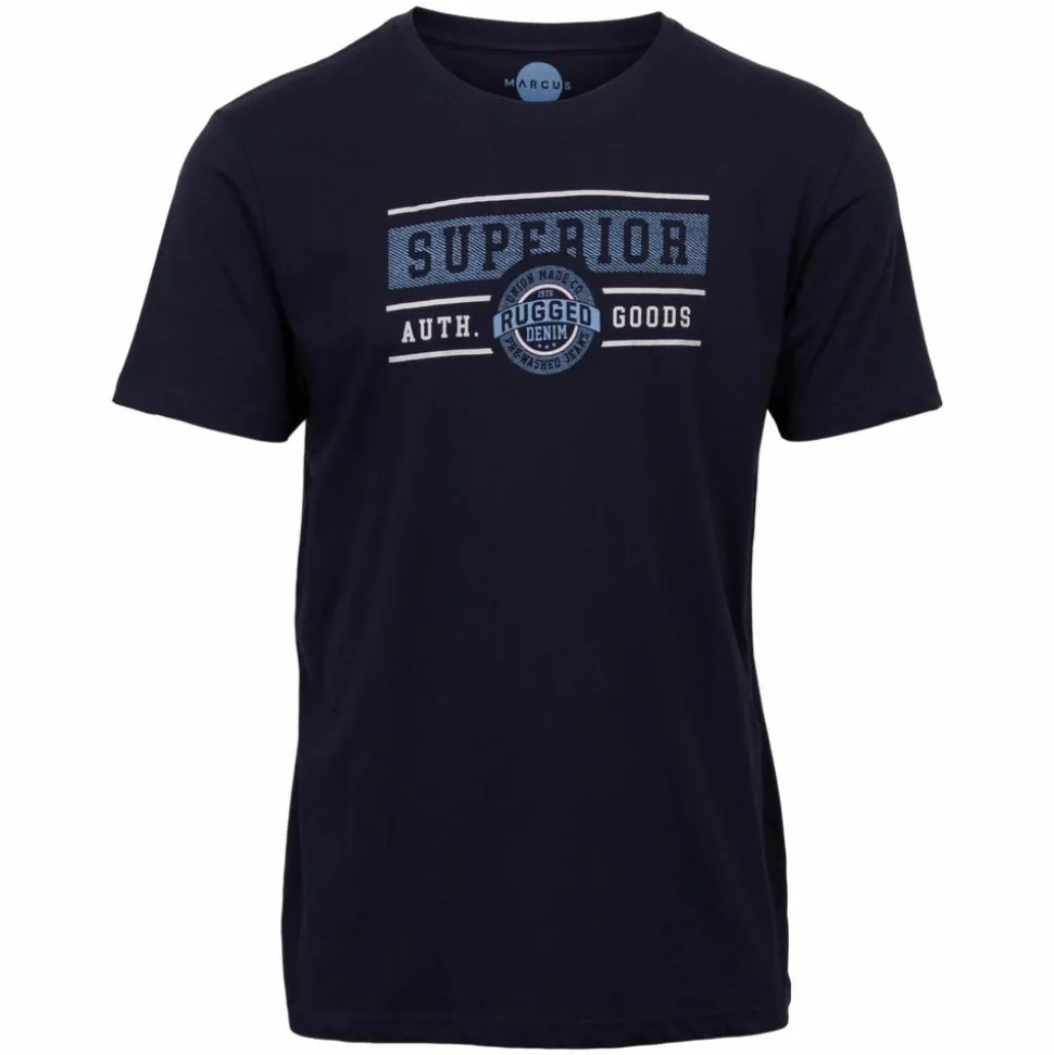 Marcus Esme Herre T-shirt - Night Navy