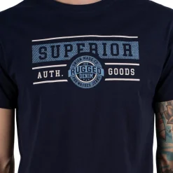 Marcus Esme Herre T-shirt - Night Navy