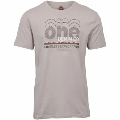 Marcus Hatty Herre T-shirt - Bubbly beige