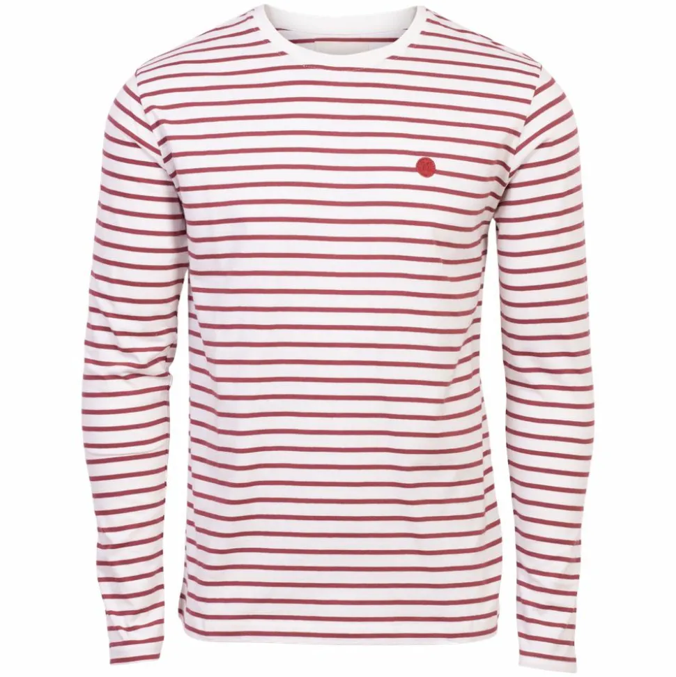 Marcus Herre Langærmet t-shirt - Cowhide Brown