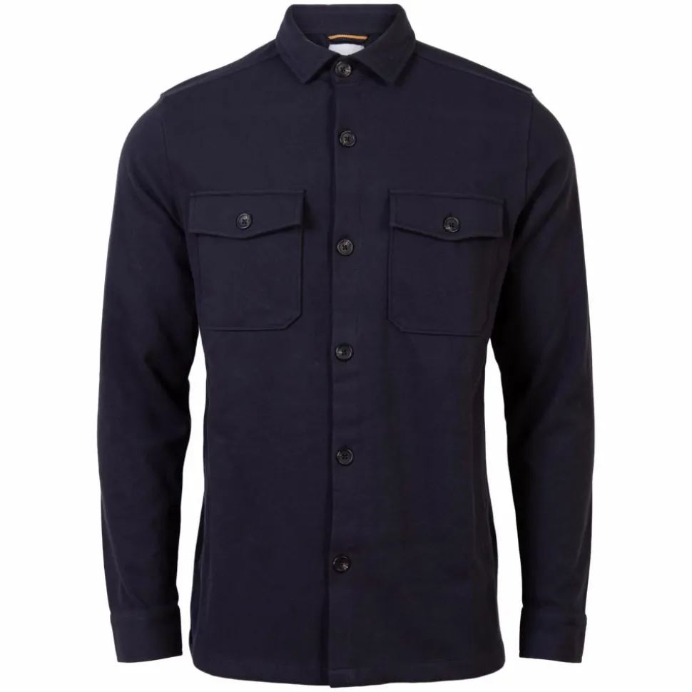 Marcus Herre Skjorte - Carbon Blue
