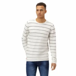 Marcus Herre Striktrøje - Offwhite Mix