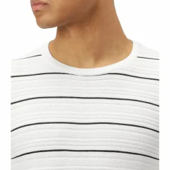 Marcus Herre Striktrøje - Offwhite Mix