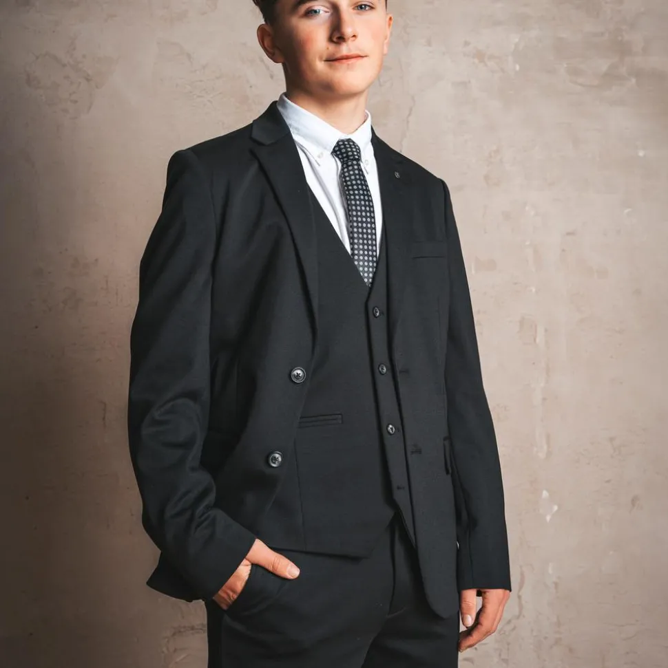 Marcus Joey Herre Habitjakke - Black