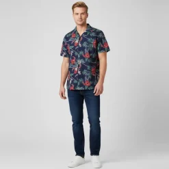 Marcus Jule Herre Skjorte - Dark Sapphire