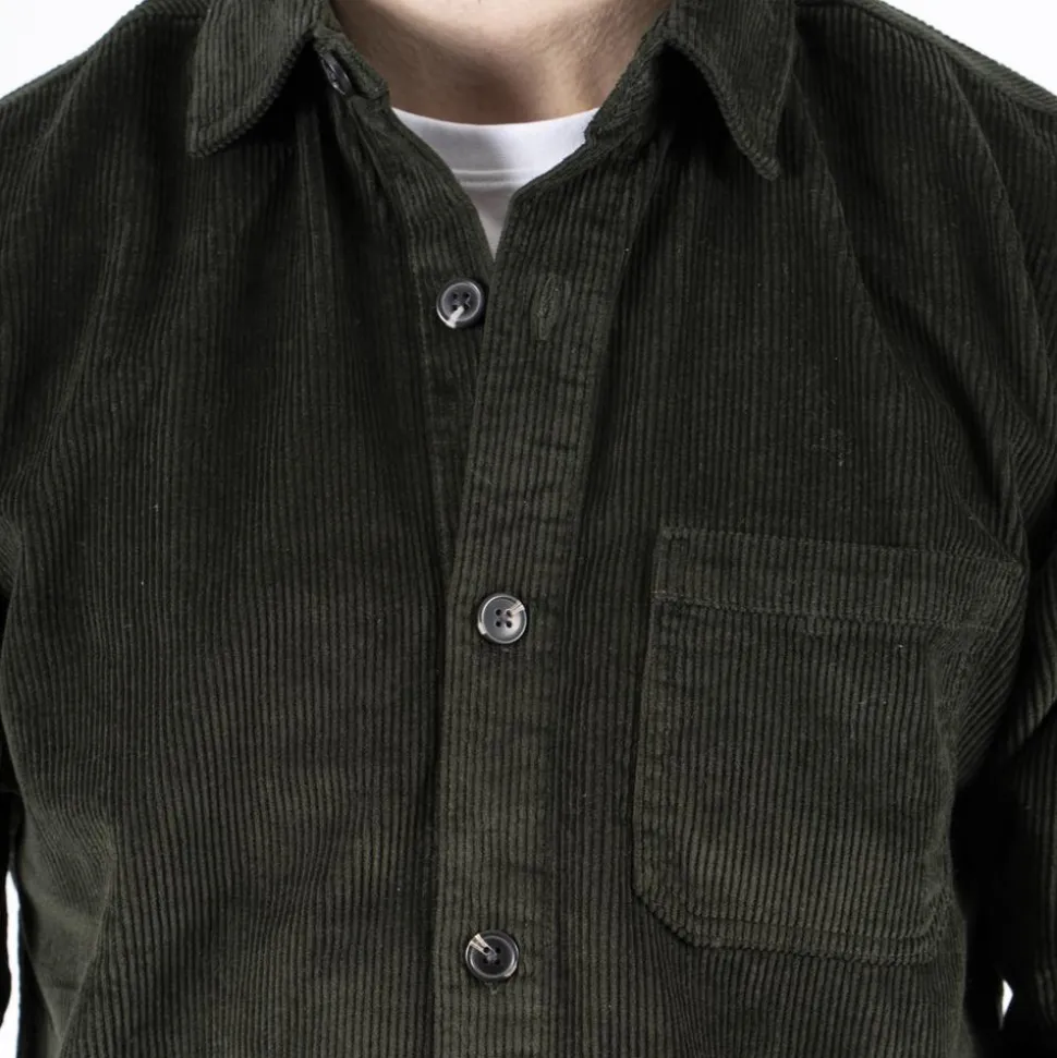 Marcus Julio Herre Overshirt - Forest green