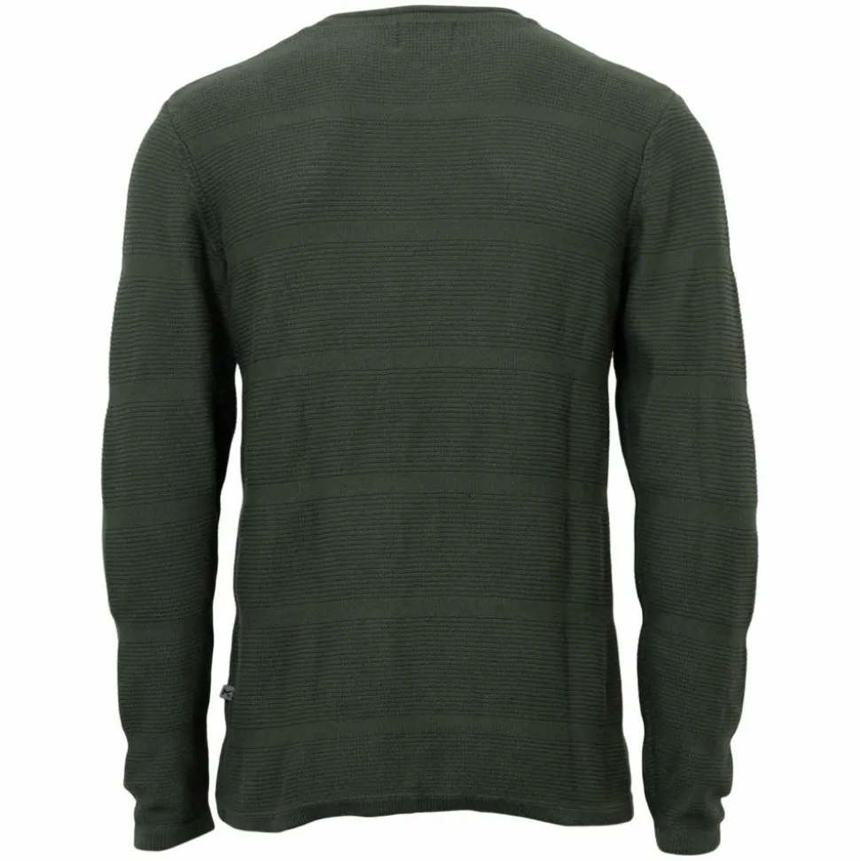 Marcus Kaisen Herre Striktrøje - Army green