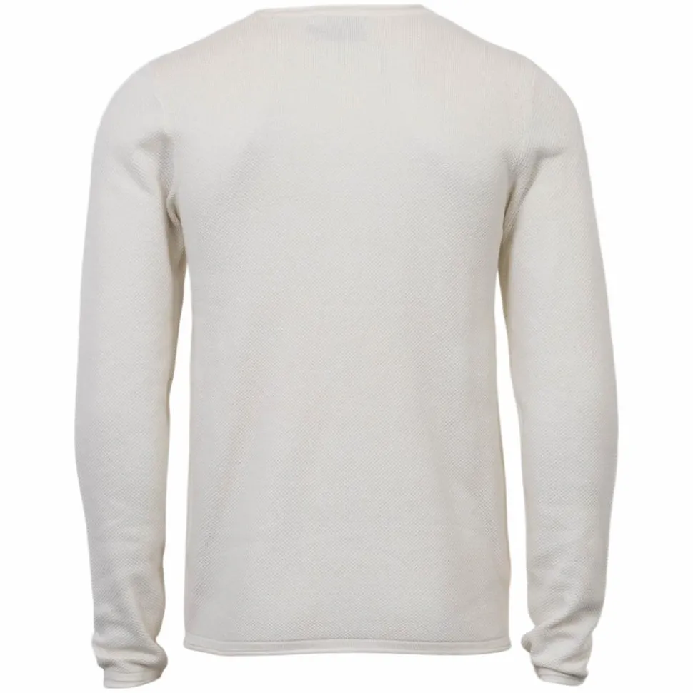 Marcus Langdon Herre Striktrøje - Offwhite