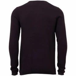 Marcus Langdon Herre Striktrøje - Dark Plum
