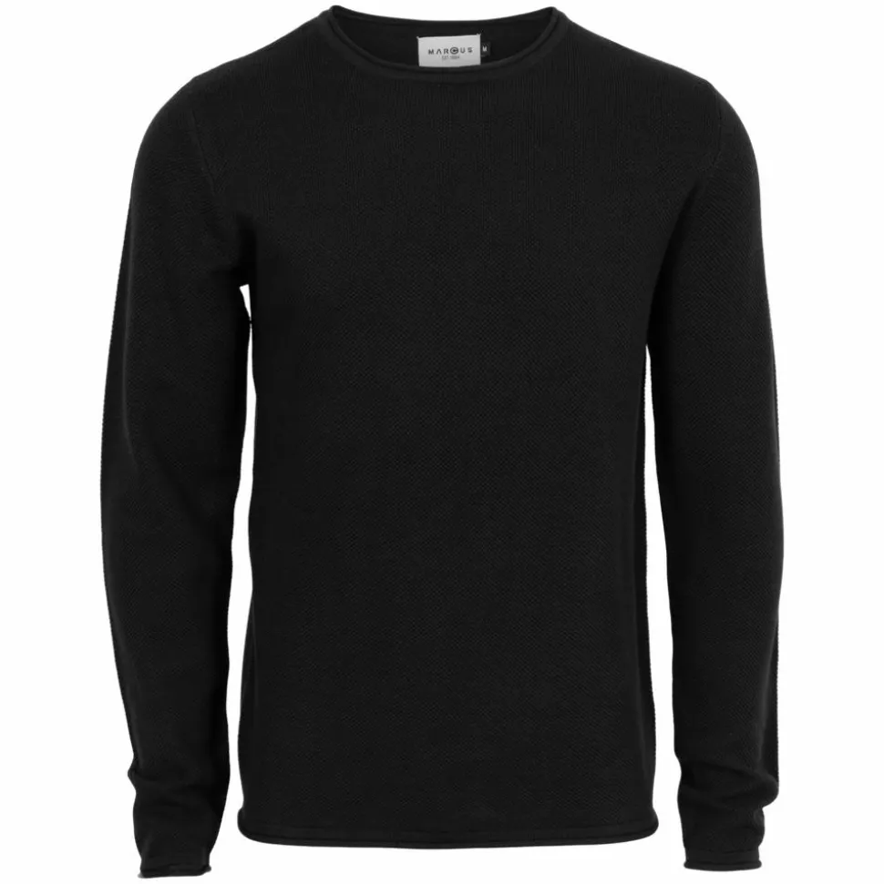 Marcus Langdon Herre Striktrøje - Black