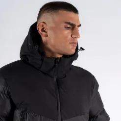 Marcus Lebron short Herre Jakke - Black