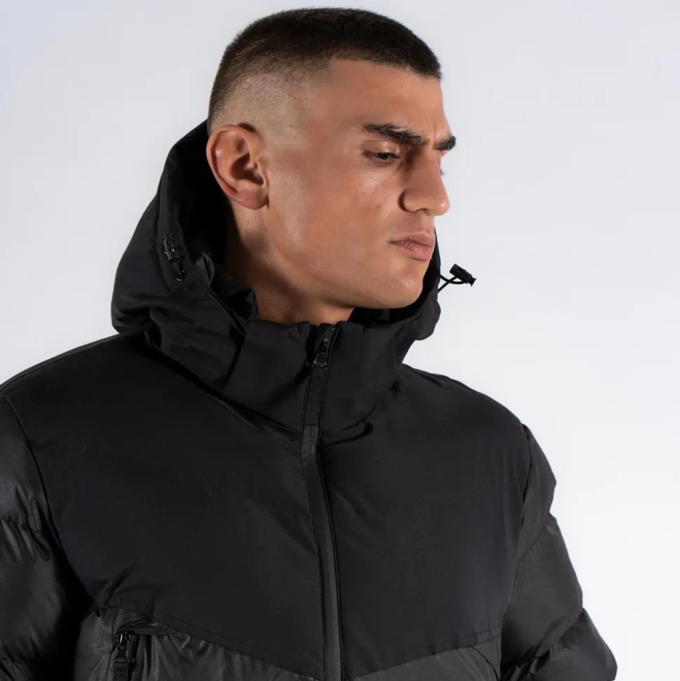 Marcus Lebron short Herre Jakke - Black