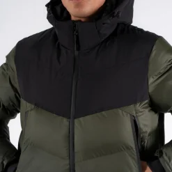 Marcus Lebron short Herre Jakke - Olive Green
