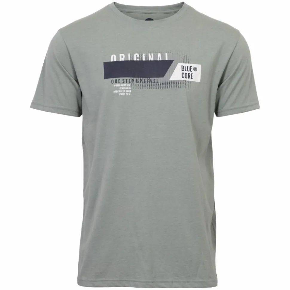 Marcus Migo Herre T-shirt - Fresh Green Mix