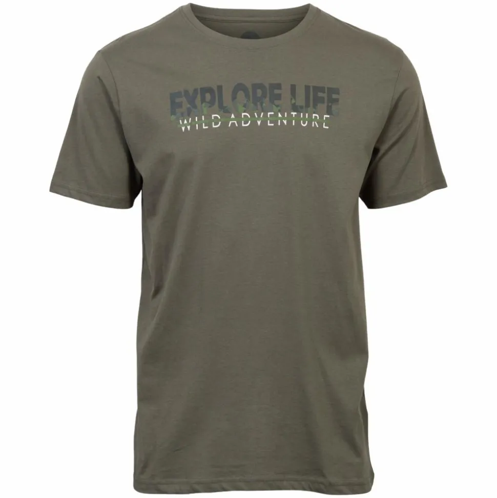 Marcus Ralph Herre T-shirt - Dusty olive