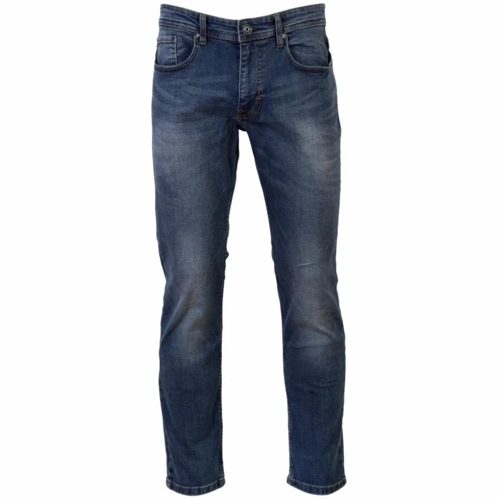 Marcus Sebastian Herre Jeans - Dirty Blue Used