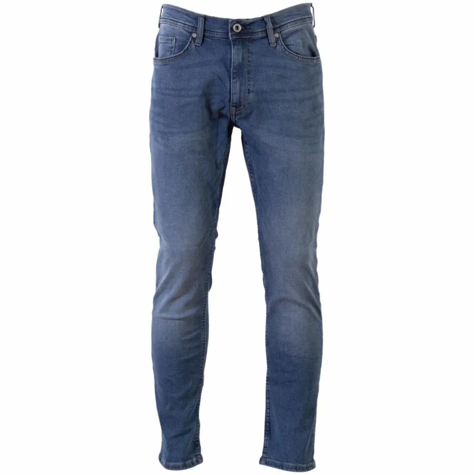 Marcus Sebb Herre Jeans - Light Blue Used