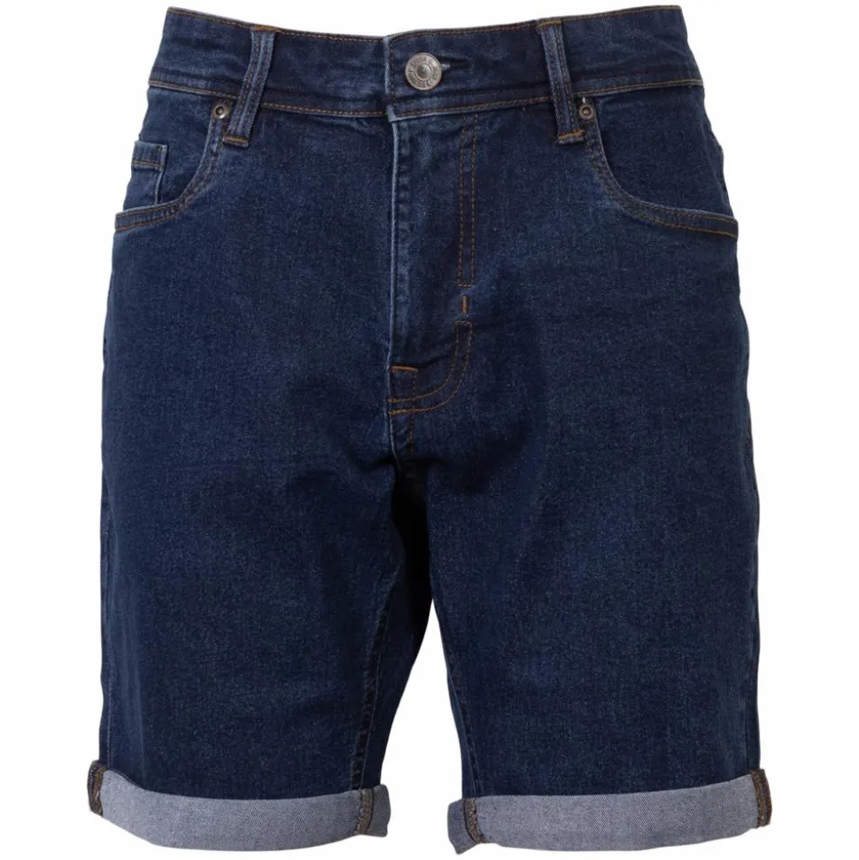 Marcus Slade Herre Shorts - Raw Dark Blue