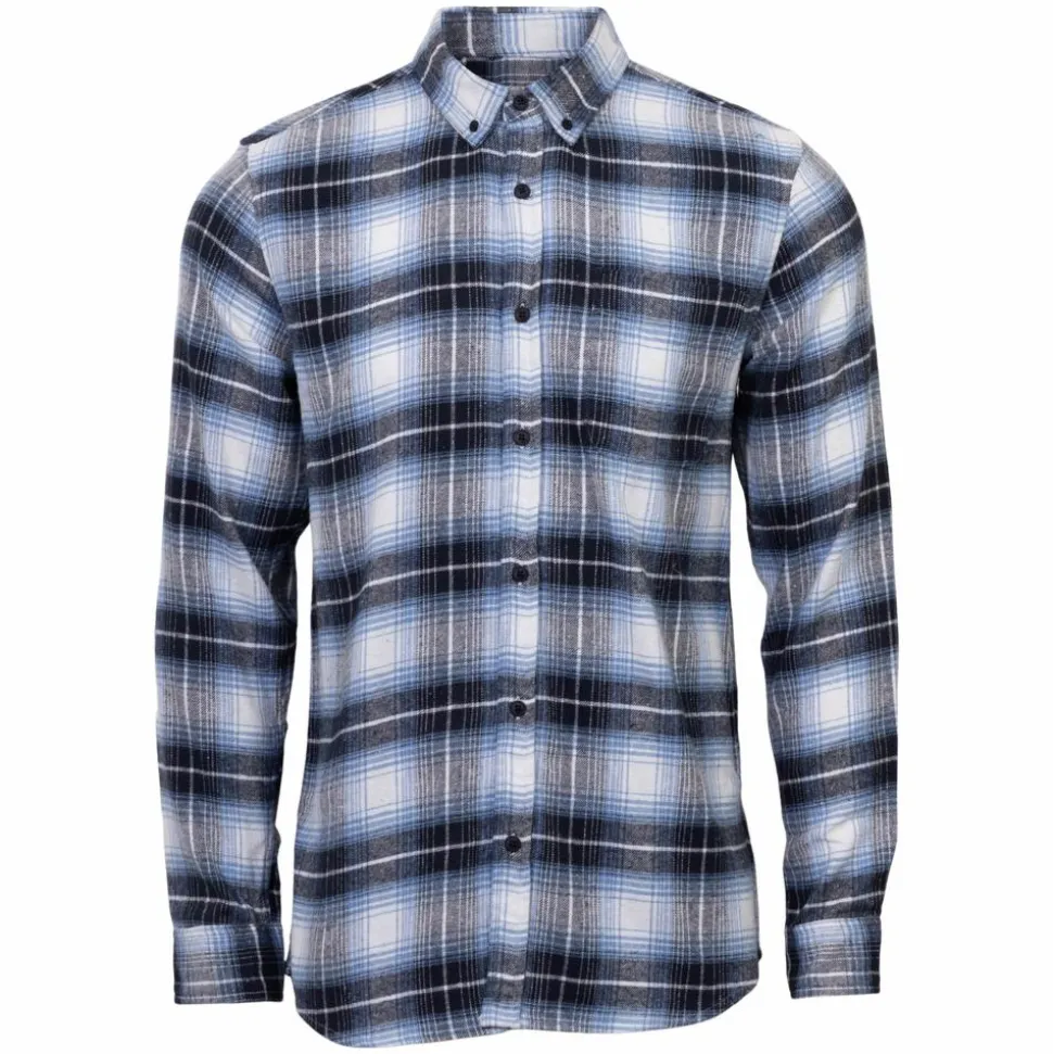 Marcus Tray Herre Skjorte - Night Navy