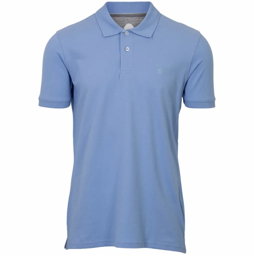 Marcus Tyler Herre Polo - Cornflower Blue