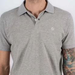 Marcus Tyler Herre Polo - Lt.grey mix