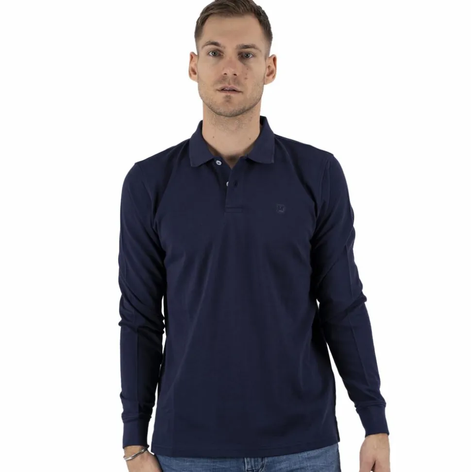 Marcus Tyler Herre Polo - Naval Blue