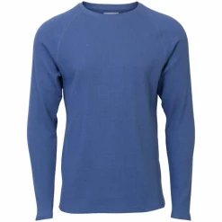 Marcus Ziggy Herre Striktrøje Plus Size - Sea Blue mix