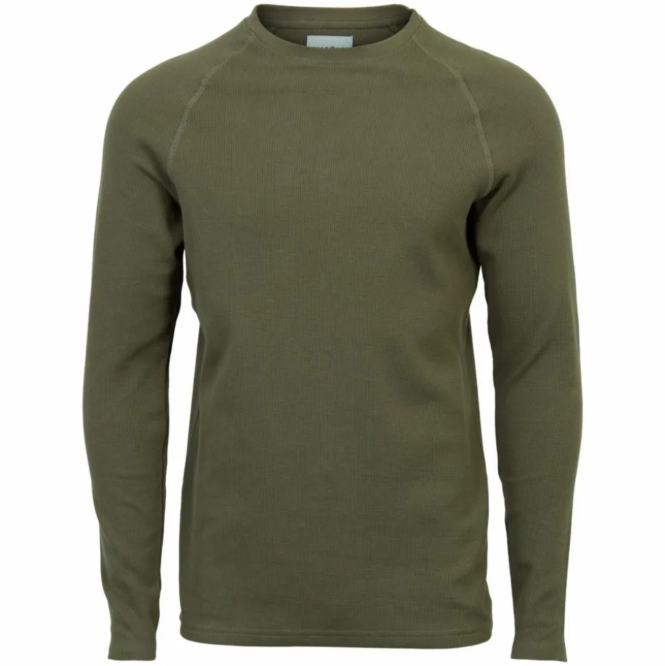 Marcus Ziggy Herre Striktrøje Plus Size - Ivy Green