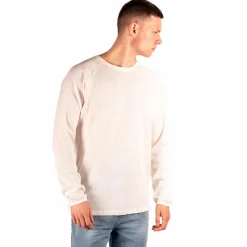 Marcus Ziggy Herre Striktrøje - Antic White