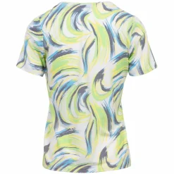 Marinello Dame T-shirt - Green Comb