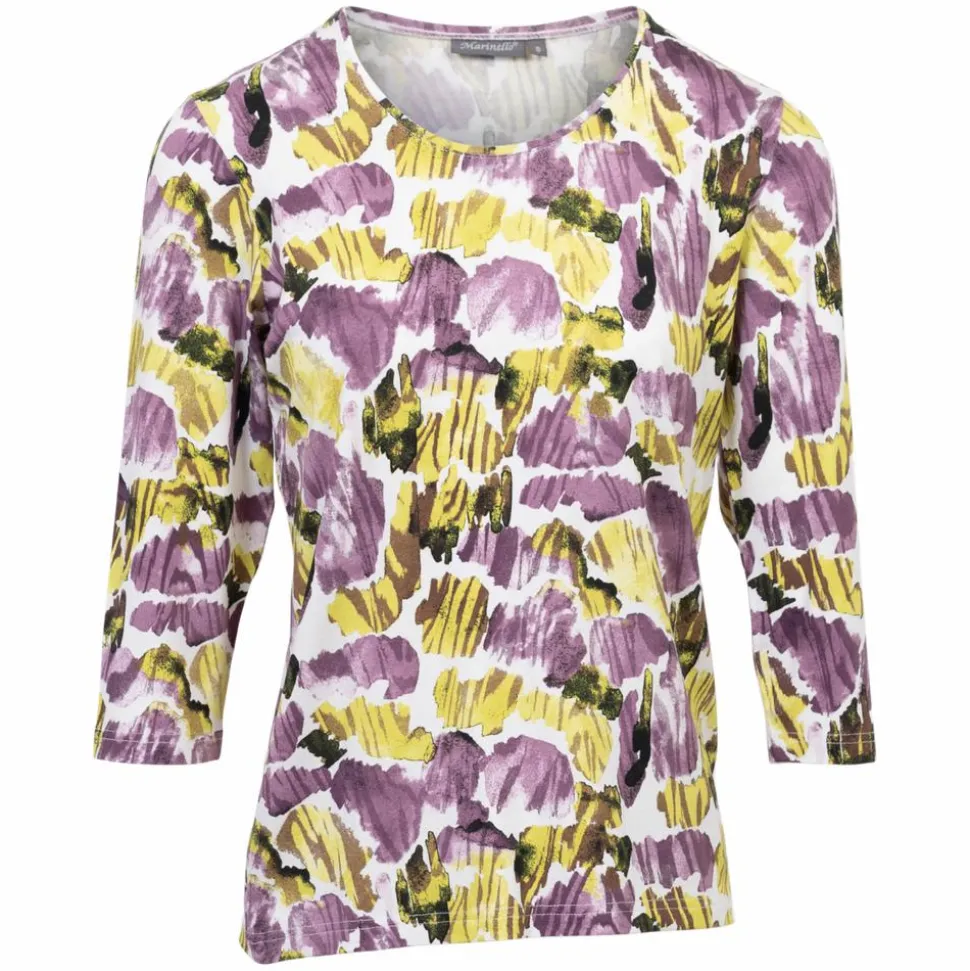 Marinello Dame T-shirt - Lilac Comb