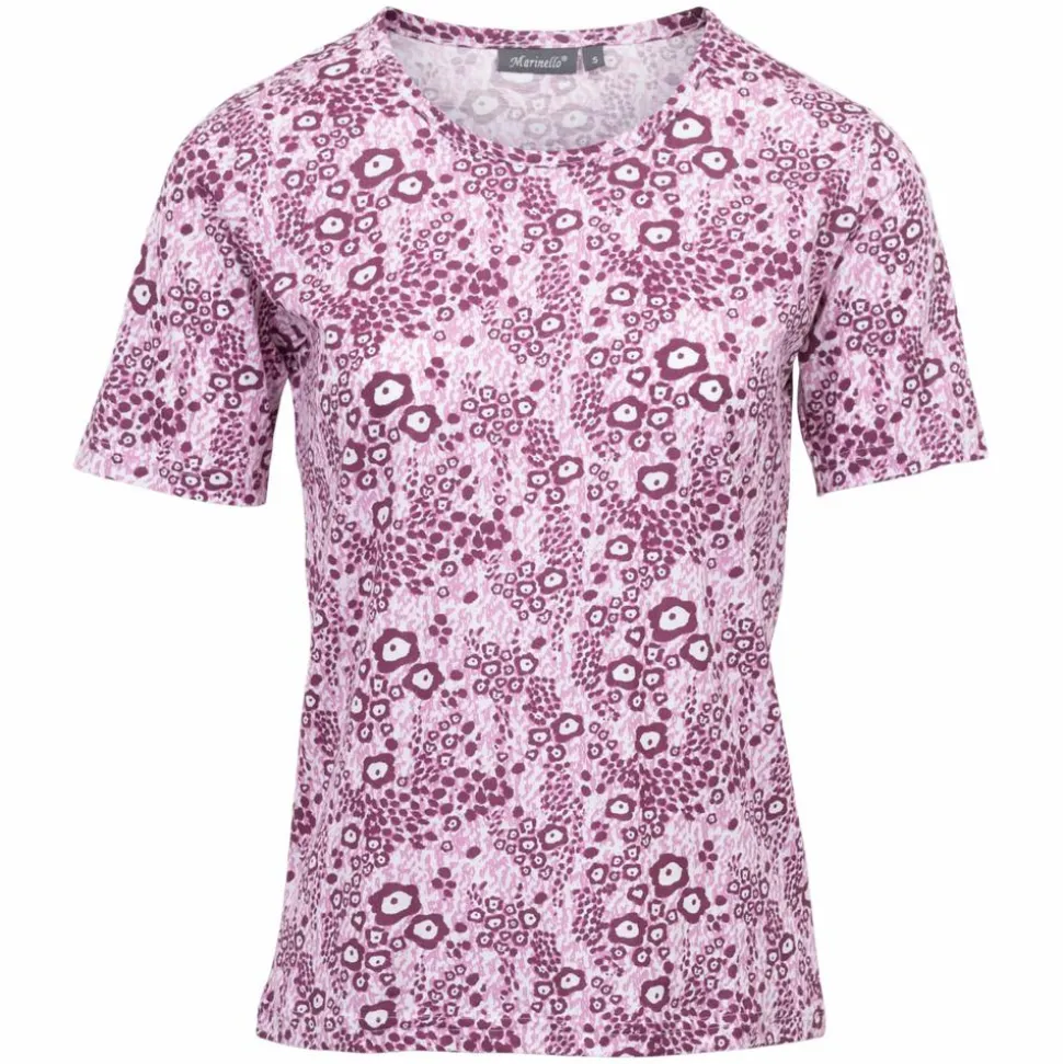 Marinello Dame T-shirt - Pink Comb