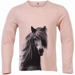 Me Too Pige Langærmet t-shirt - Dusty Pink
