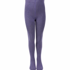 Melton Børne Strømpebukser - Melange Purple