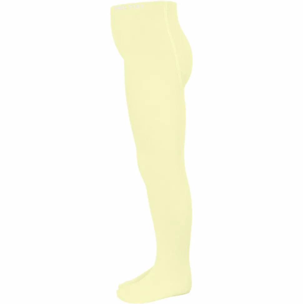 Melton Børne Strømpebukser - Light Yellow