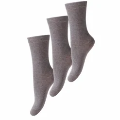 Melton Unisex Strømper - Light Grey Mel.
