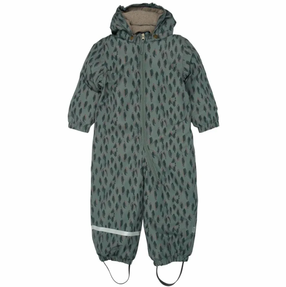 Mikk-line Børne Flyverdragt m. BIONIC-FINISH® ECO coating - Balsam Green