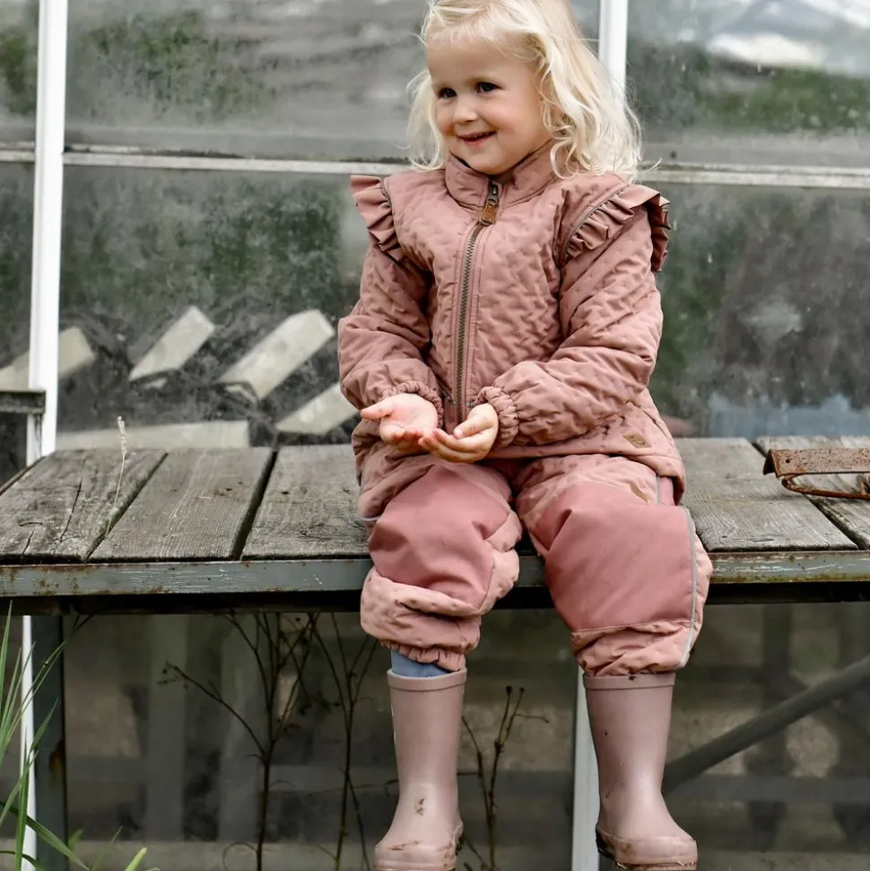 Mikk-line Børne Gummistøvler - Adobe Rose