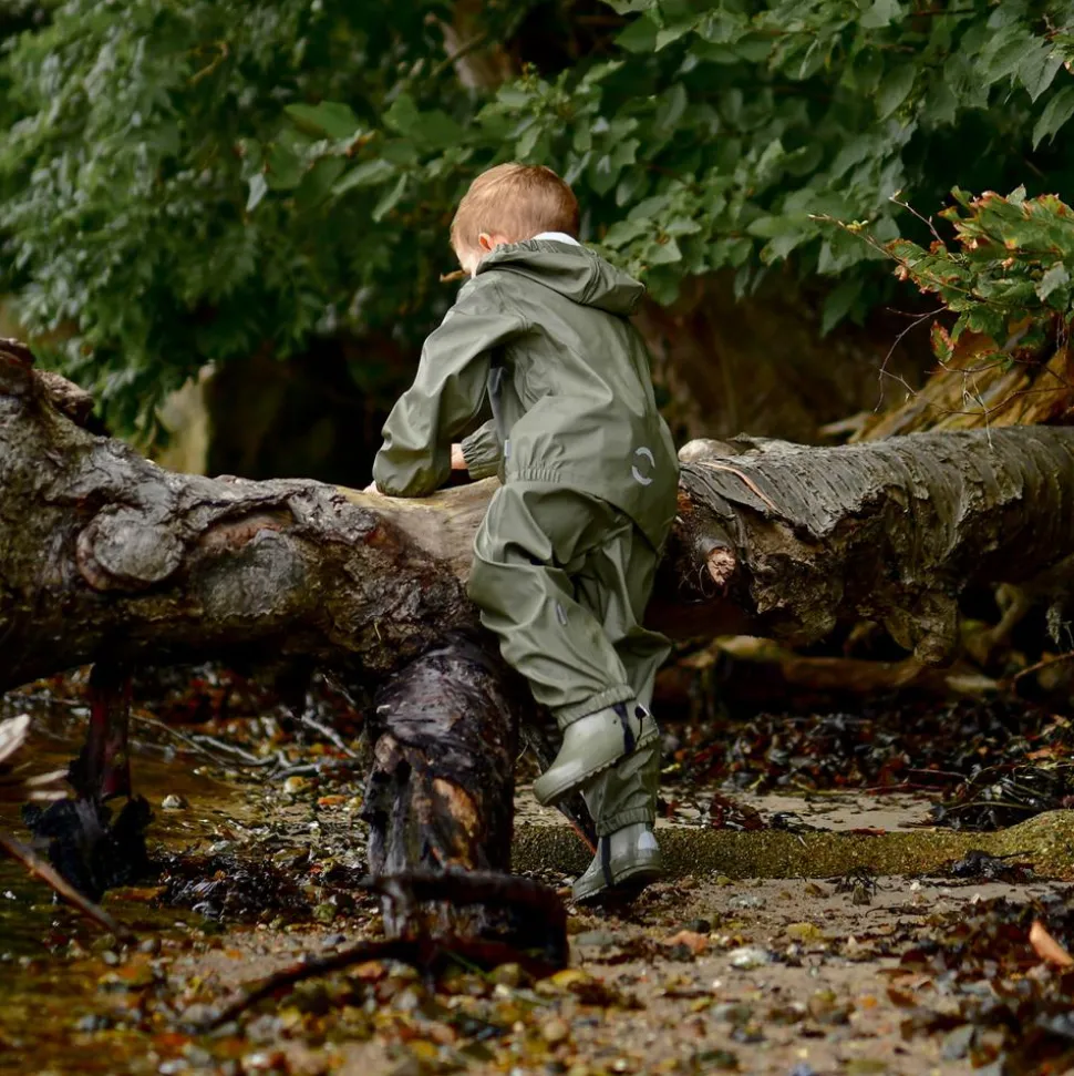 Mikk-line Børne Gummistøvler - Dusty Olive