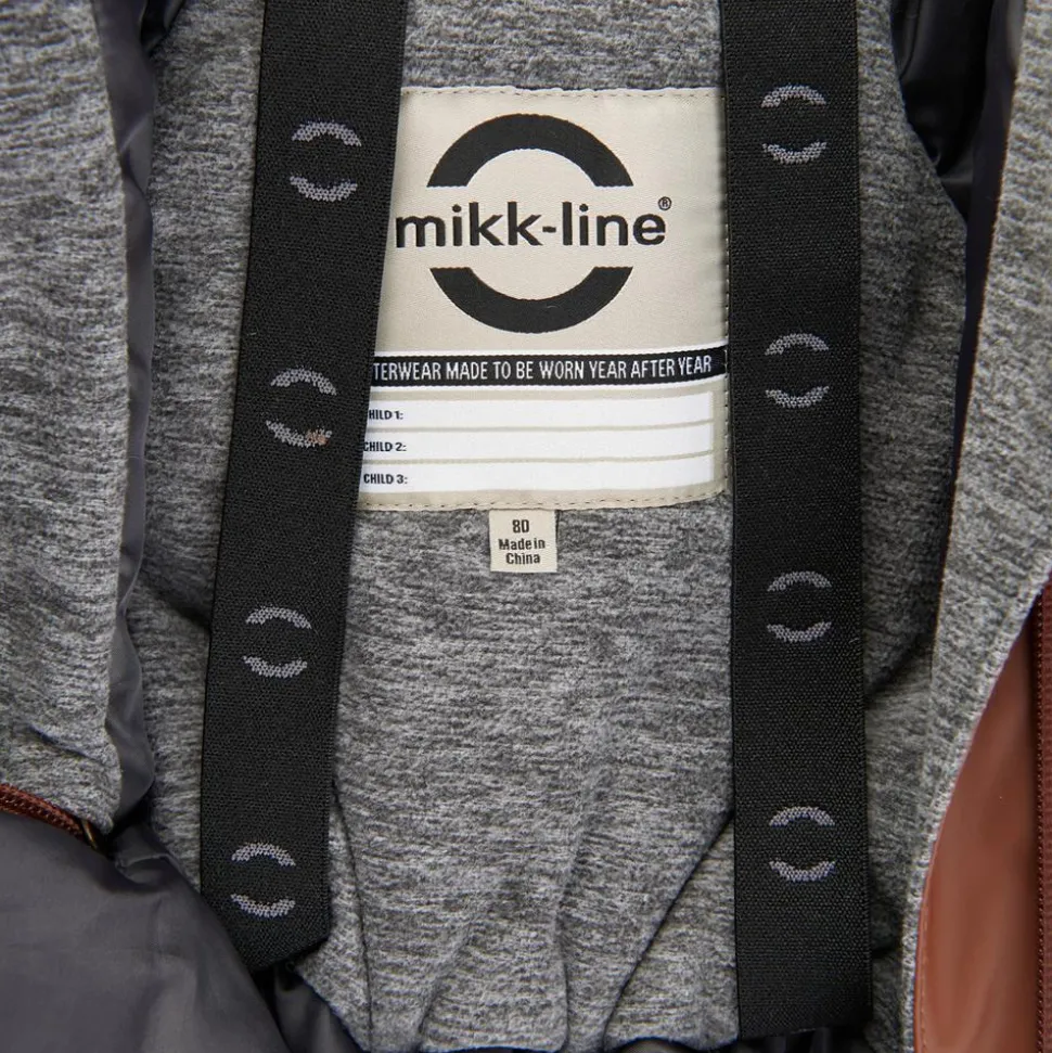 Mikk-line Børne Regndragt m. for - Mink