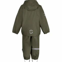 Mikk-line Børne Regnsæt - Dusty Olive