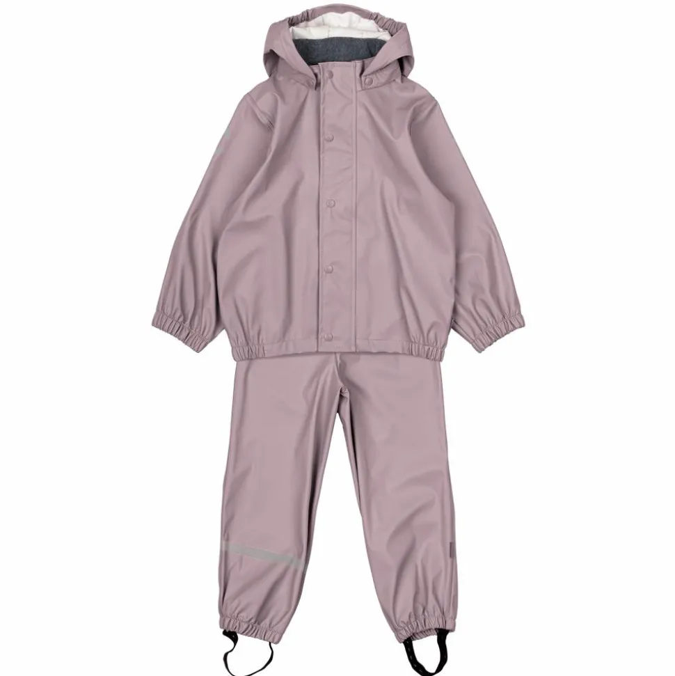 Mikk-line Børne Regnsæt - Twilight Mauve
