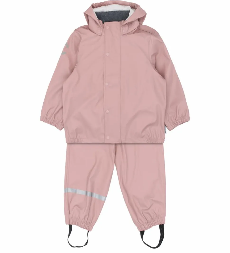 Mikk-line Børne Regnsæt m. BIONIC-FINISH® ECO coating - Woodrose