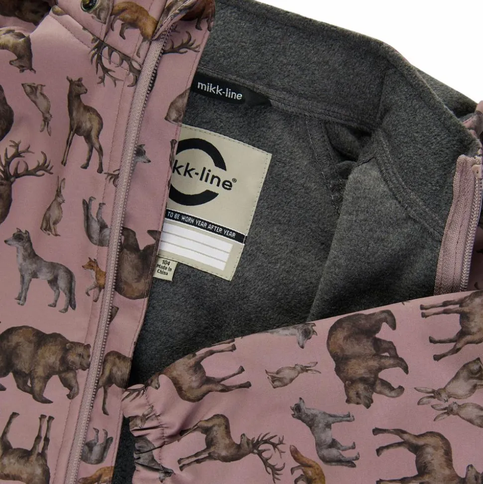Mikk-line Børne Softshell - Twilight Mauve