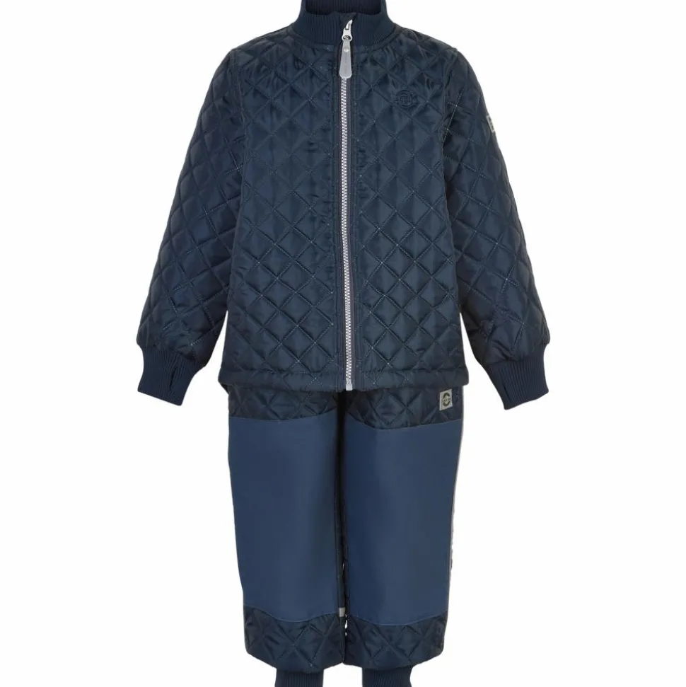 Mikk-line Børne Termosæt m. BIONIC-FINISH® ECO coating - Blue Nights