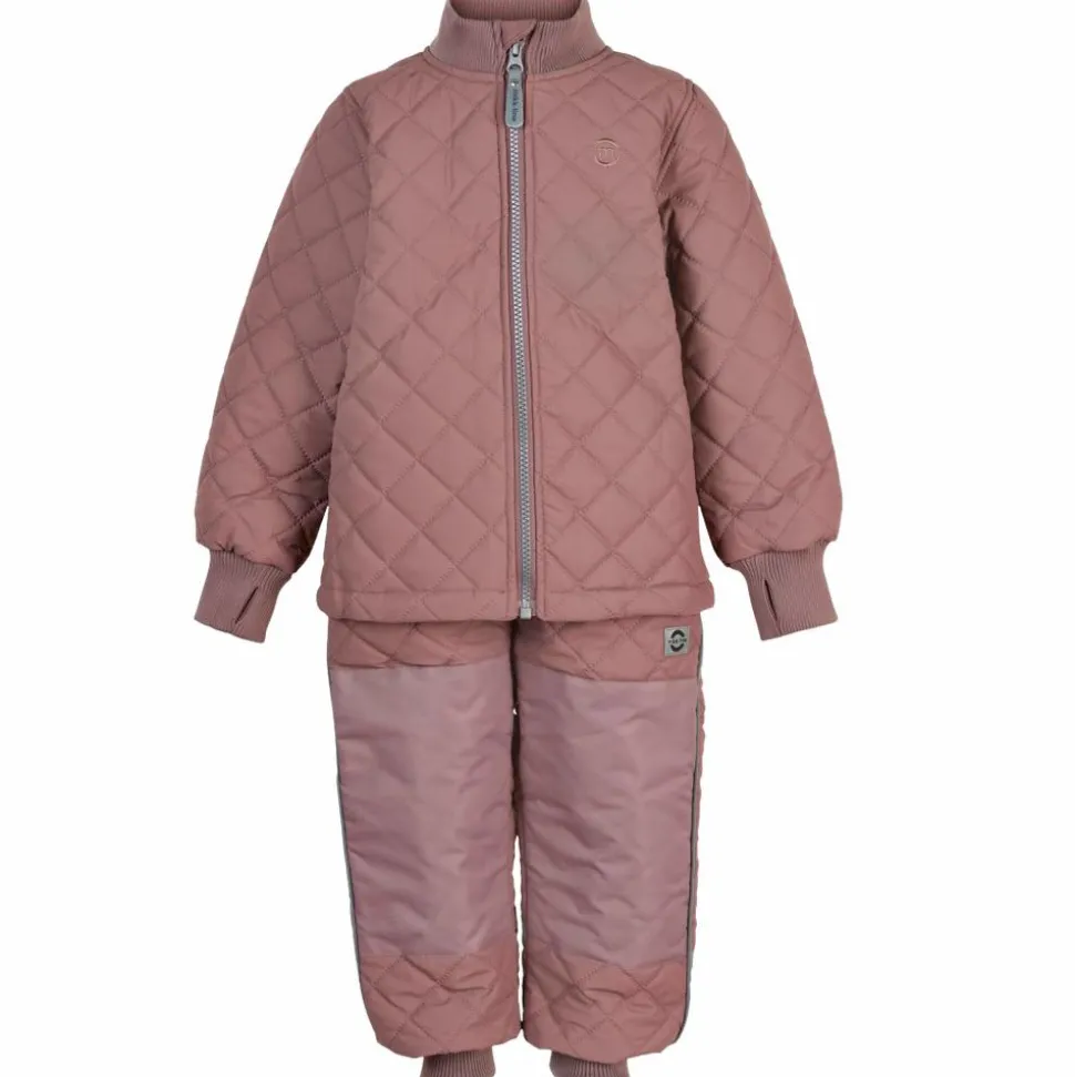 Mikk-line Børne Termosæt m. BIONIC-FINISH® ECO coating - Twilight Mauve