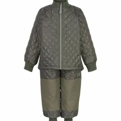 Mikk-line Drenge Termosæt m. BIONIC-FINISH® ECO coating - Dusty Olive