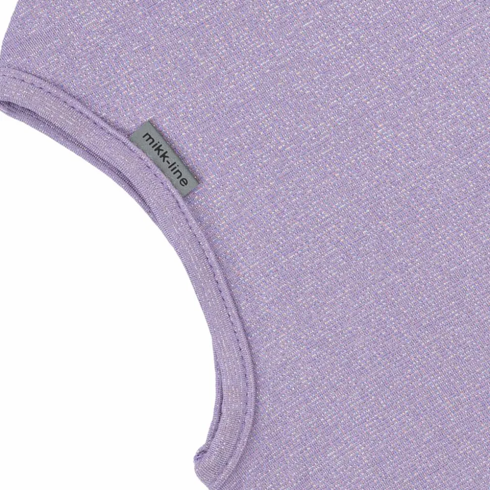Mikk-line Pige Elefanthue m. glimmer - Lavender Aura