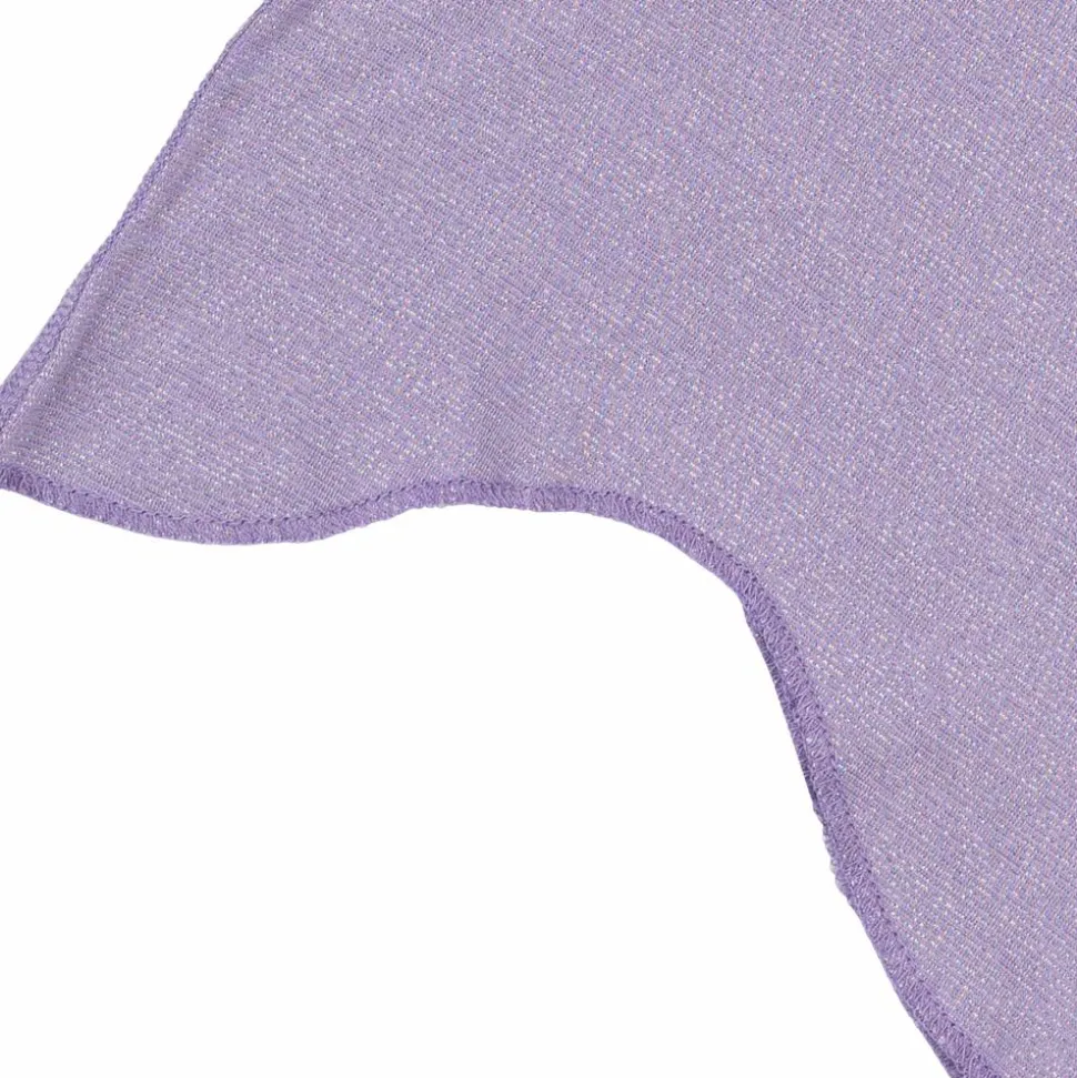 Mikk-line Pige Elefanthue m. glimmer - Lavender Aura