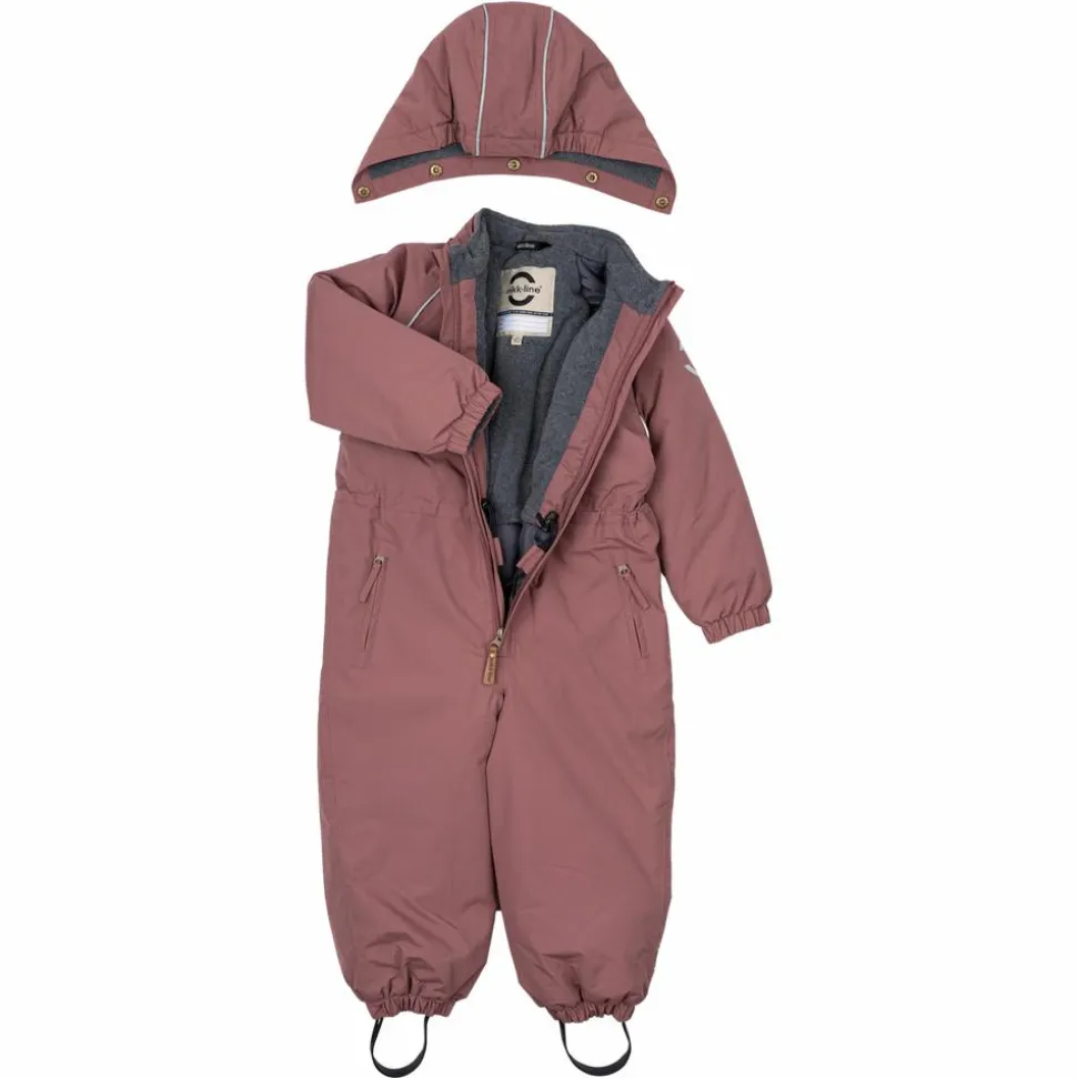 Mikk-line Pige Flyverdragt m. BIONIC-FINISH® ECO coating - Rose Brown